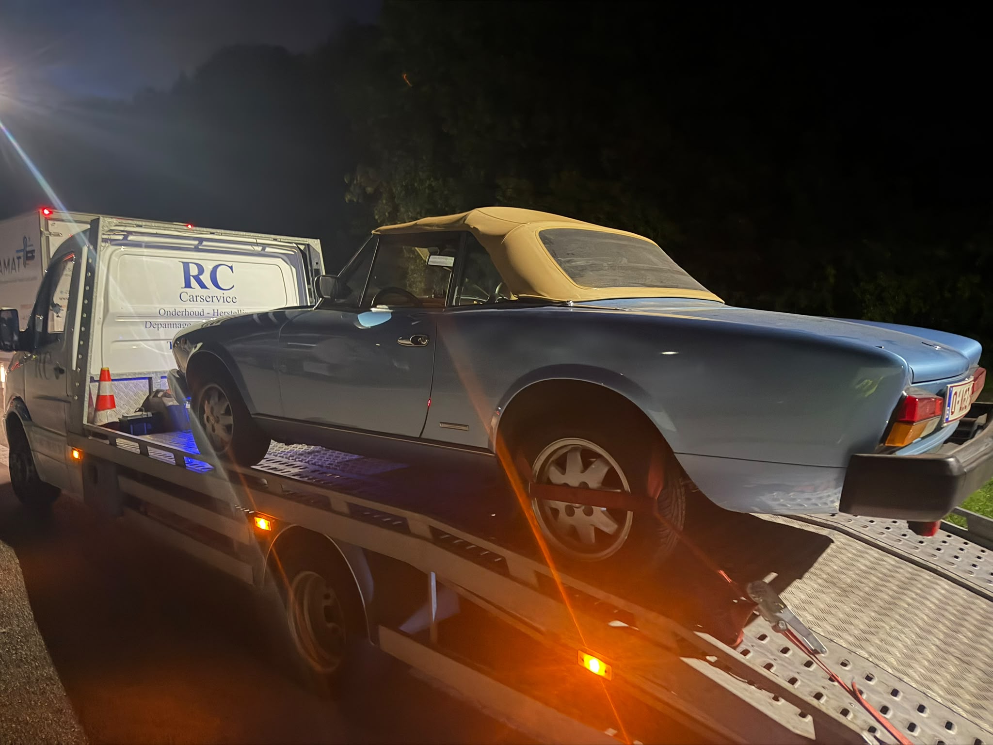 Remorquage nocturne et rapatriement de véhicule en Europe